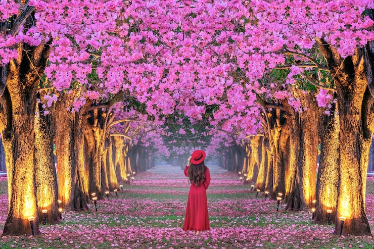 Japan Cherry Blossom Tour from UAE